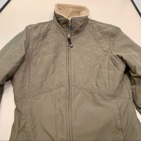 Pacific Trail Jacket Adult Size Small Olive Green Sherpa Lined Bomber Women - Picture 4 of 8